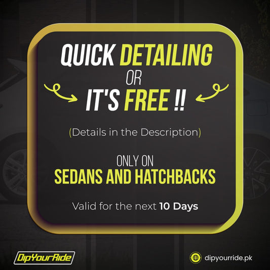 Quick Detailing Or It's Free !!